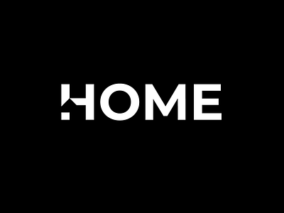 wordmark home homedesign homelogo houselogo logocombination logodesign logotype negativespace negativespacelogo wordmark wordmarklogo