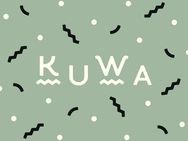 Kuwa #4 animation branding design logo logo animation logotype motion type