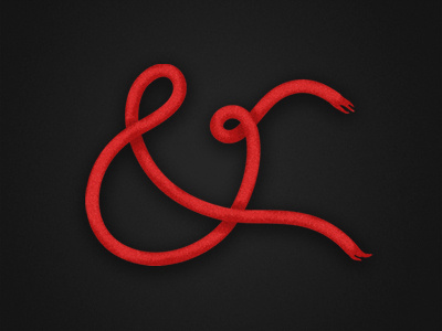 Amperstrand ampersand illustration string