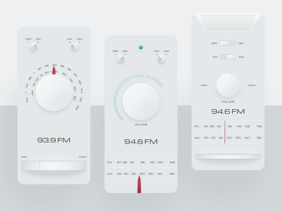 Retro Radio App Concept