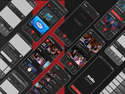 Zulu | UI/UX Redesign app design iphonex mobile ui ux