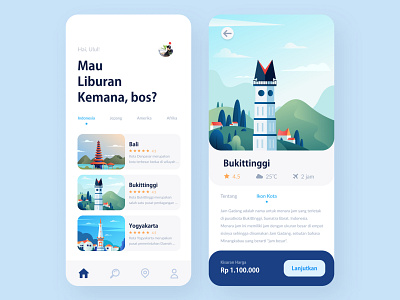 Travel App app app design icon illustration interface mobile travel trip ui ux