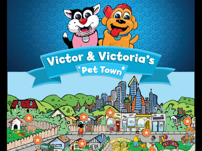 Pet Town Signage