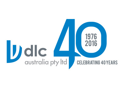 DLC Australia 40 Year Logo