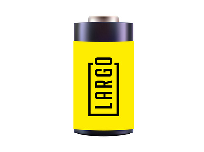 Largo - logo for a battery battery brand brand agency brand design brand identity branding branding agency branding design logo logo agency logo battery logo design logodesign logofactory