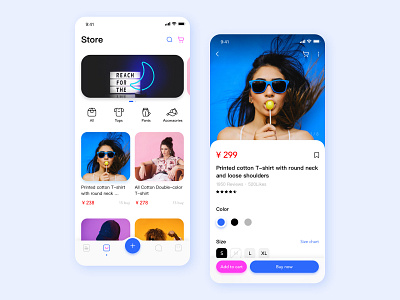 Store app ui