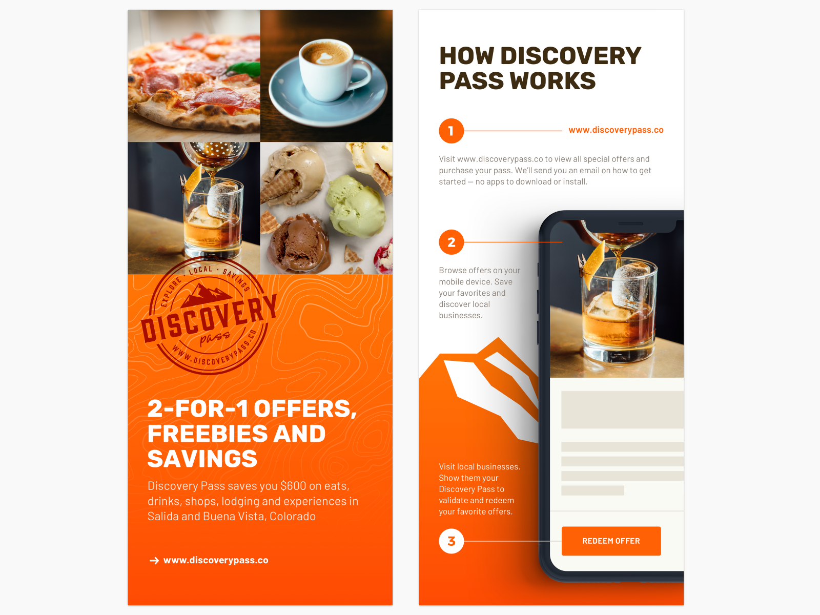 Discovery Pass Rack Card By Nik Rowell On Dribbble