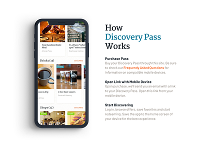 Discovery Pass : How It Works beer colorado coupons how it works mobile