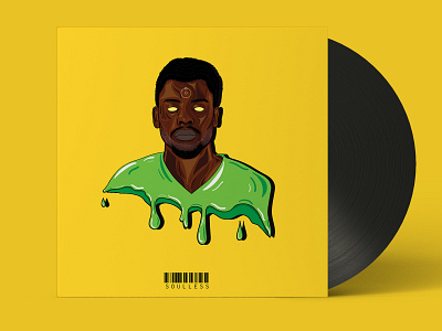 Album Cover Art - Soulless album album cover cd design illustration illustrator mockup music photoshop vinyl