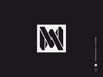 Mercer Longboards black and white logo longboard m mark mercer monogram seal skateboard square zumiez
