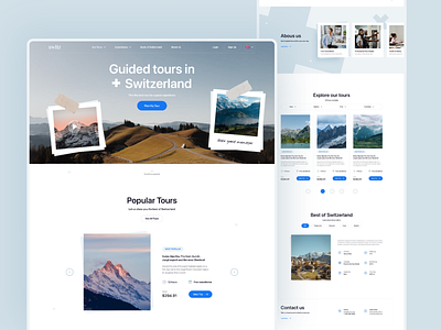 Guided Tours in Switzerland - Landing Page