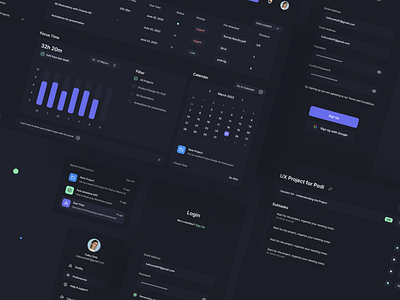 Steps - Project Brief Web App - UX/UI brief dashboard design figma management project project management track time tracking ui ux web app