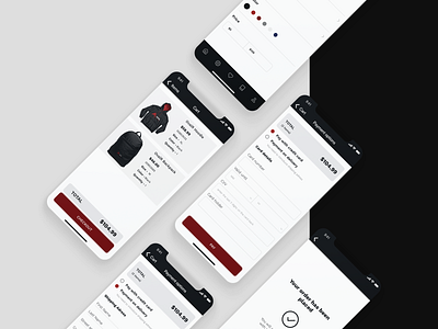 Oval Ridge app design ecommerce interaction ios mobile app ui ux