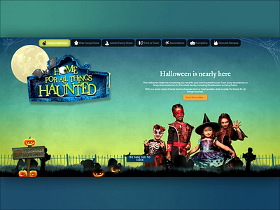 Halloween animation branding css css animation design halloween html logo web