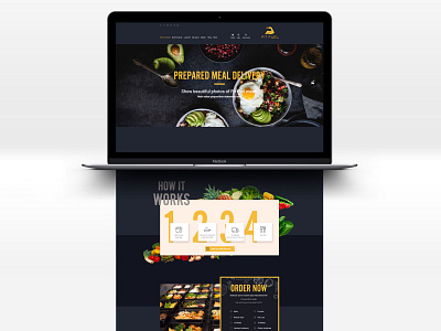 Fit Fuel Web Page design fit fitness food graphic order management ordering ui ux web web design webdesign website website design