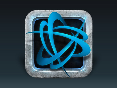 Battle.net Authenticator App Icon app apps battle battle.net battlenet beefy blizz blizzard blue border frame futuristic gloss grey icon ipad iphone logo metal mobile net physical pop shiny tactile tangible texture thick