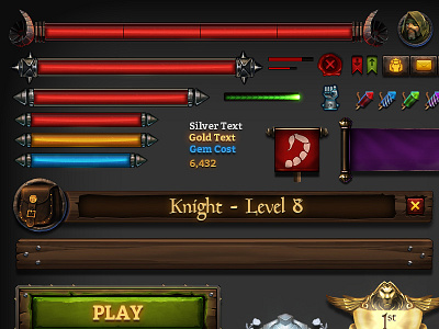 KingsRoad UI Elements