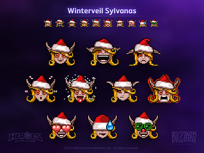 Winterveil Sylvanas Emojis