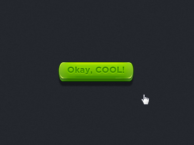 Improve This Button button buttons cool down green okay over push rebound round rounded up