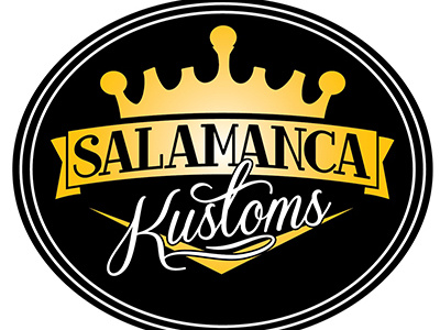 Salamanca Kustoms Logo & Branding branding illustration illustrator lettering logodesign typography