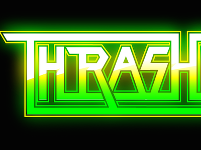 Thrashquatch logo branding illustrator logodesign marketing punk thrash