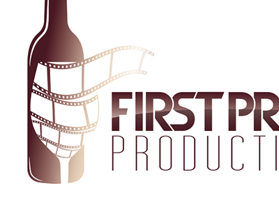 First Press Productions Logo Design adobeillustrator illustrator logodesign napavalley vectorart wine