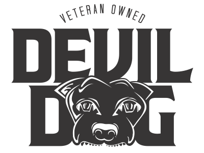 Devil Dog branding illustration logo