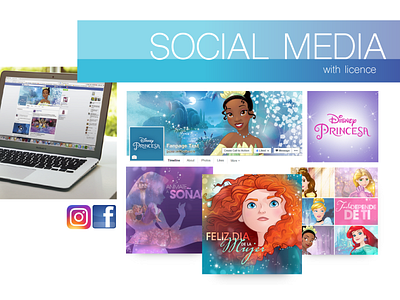 Feeds for Disney Princess social media pages disney disney princess girls licencee princess socialmediamarketing