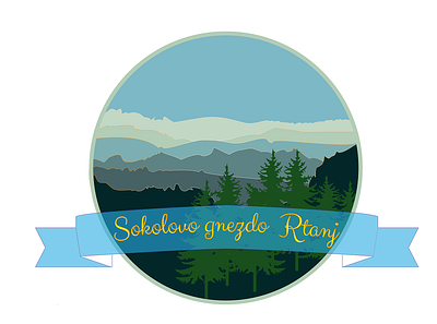 Logo for mountain resort apartments logo logo design logodesign logotype mountain logo rtanj serbia tourism