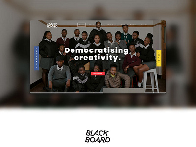 Black Board Website Design & Development graphic design ngo npo school web design website development wordpress woww digital