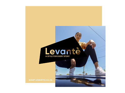 Levante Logo Design branding clothing logo fashion branding logo design sneakers south africa