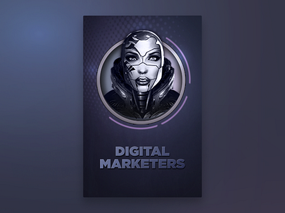 Digital Marketers Avatar Illustration avatar gaming illustration
