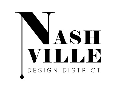 Nashville Design District Mock-up art brand brand logo branding design event branding event desing graphic design icon illustration illustrator lettering logo logo mockup minimal mobile nashville typography