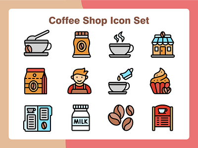 Coffee shop icon