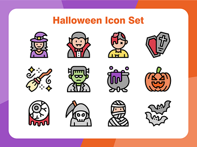 Halloween Icon Set