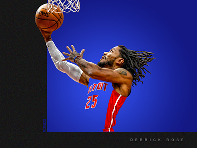 „COLOR BOUND“ Derrick Rose artwork