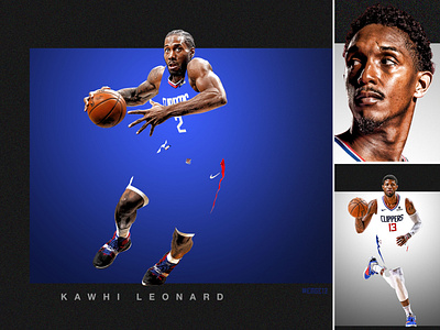 „COLOR BOUND“ Los Angeles Clippers artwork