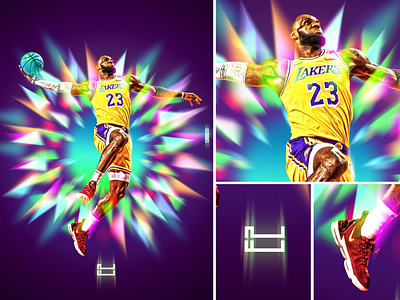 "LBJ Kaleidoscope" Poster