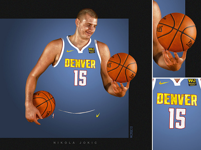 „COLOR BOUND“ Nikola Jokic artwork