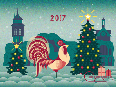 New Year card 2017