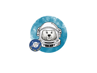 Blue pole star 2020 app branding cartoon character download drawing free happy new year icon illustration logo lovely polar bear polarbear type ui wallpaper