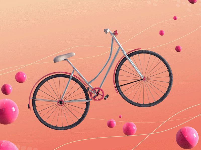 Bike Transition 3d animation 3d modeling 3d product motion graphics transition