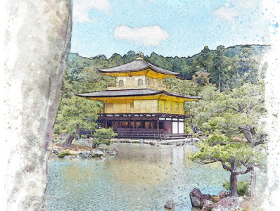 The Golden Pavillion, Kyoto