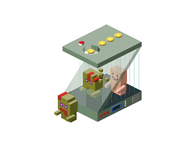 Isometric Letter Z - Zombificator