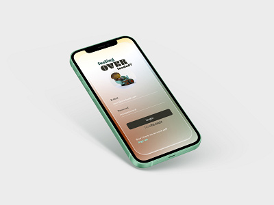 Mobile Psychologist - Sign Up Page 2d 3d c4d cinema 4d dailyui excavator gradient icon illustration iphone 12 low poly mobile app mockup page render screen signup therapy ui vector