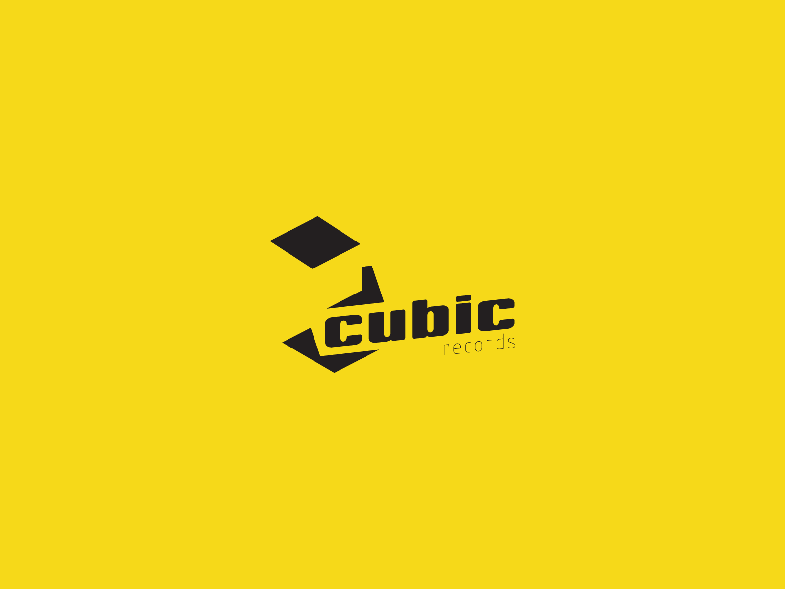 Cubic Records logo by Güneş Özcan on Dribbble