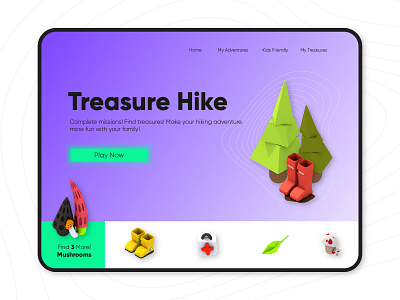 Hiking & Treasure Hunt Game