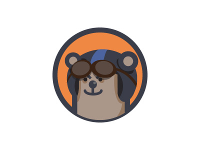 Bear Avatar_Dribbble Weekly Warm-Up