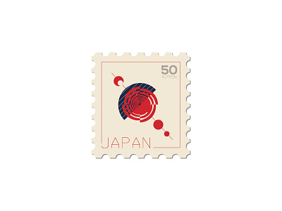 Postage Stamp Design_JAPAN