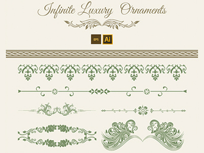 59 Luxury Ornaments ornaments vector vintage